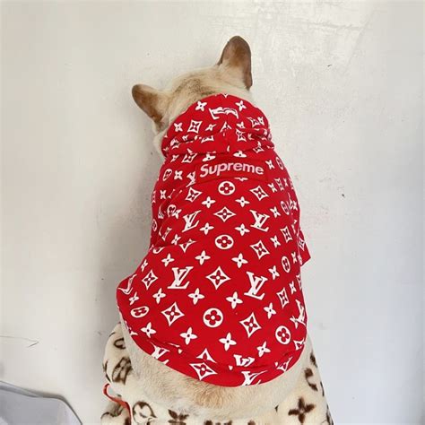 supreme louis vuitton dog bandana|louis vuitton clothing stores.